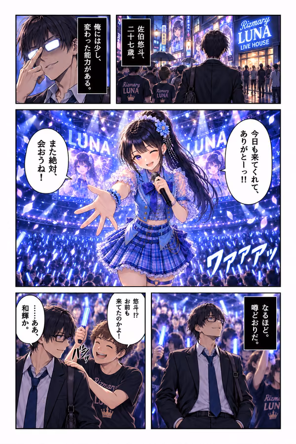 作品の漫画のページ
