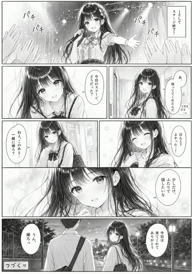 漫画で読む作品のストーリー
